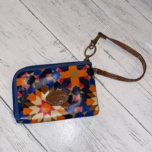 Fossil wristlet floral